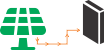 Solar Telecom Solutions Benefit - Use DC power generated from solar panels directly for DC loads and save on conversion losses