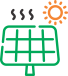 Reduce Heat Gain Solar Parking Benefit - Reduce heat gain on your rooftop by installing solar panels