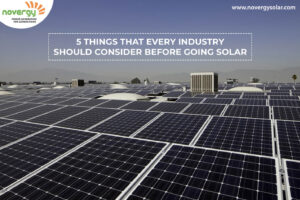 5 things that every Industry should consider before going solar