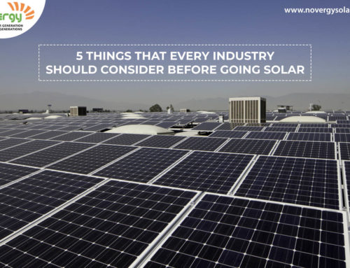 5 things that every Industry should consider before going solar
