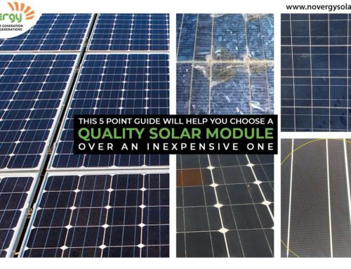 This 5 point guide will help you choose a quality solar module over an inexpensive one