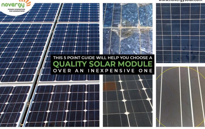 This 5 point guide will help you choose a quality solar module over an inexpensive one