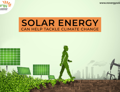 Solar energy can help tackle climate change