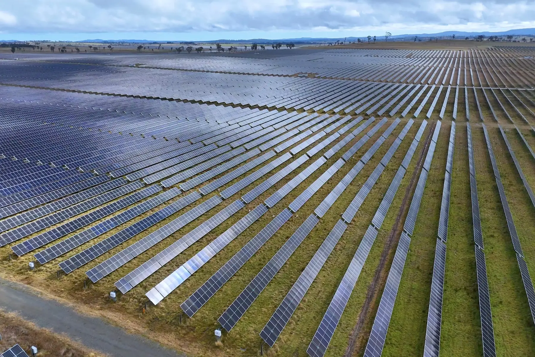 Solar inverter field