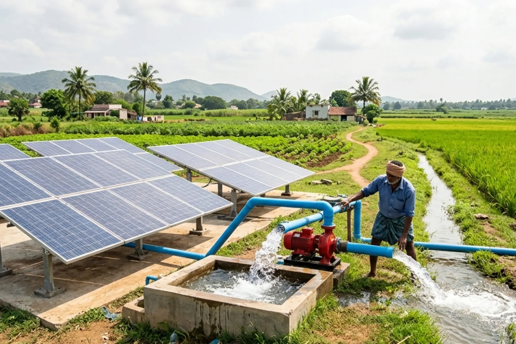 solar pumps for agricultural use