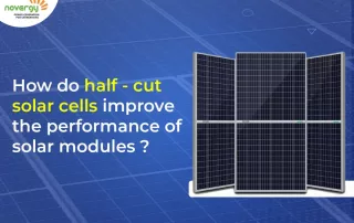 Half-cut solar cells