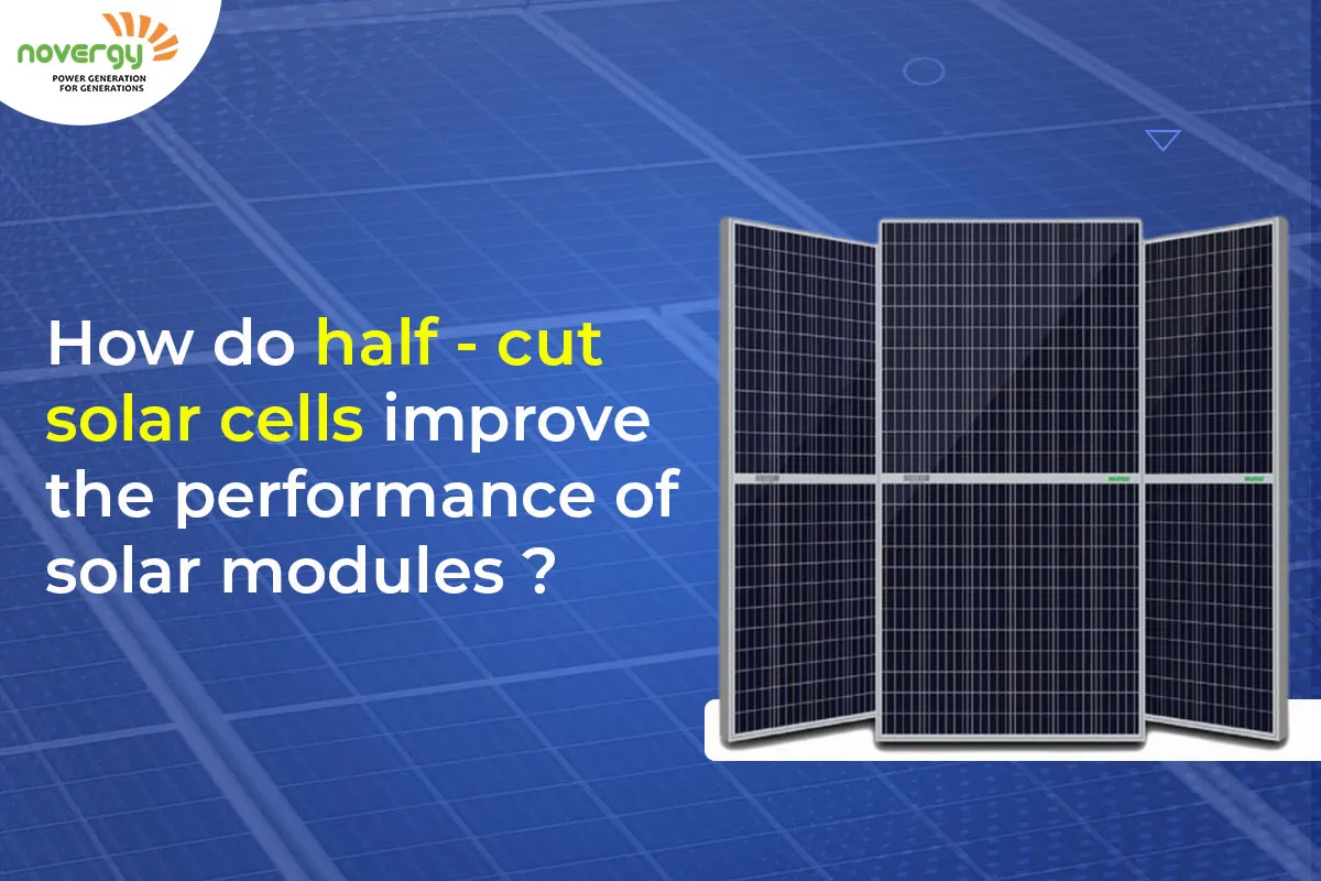 Half-cut solar cells