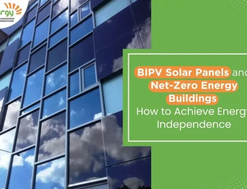 BIPV Solar Panels and Net-Zero Energy Buildings: How to Achieve Energy Independence