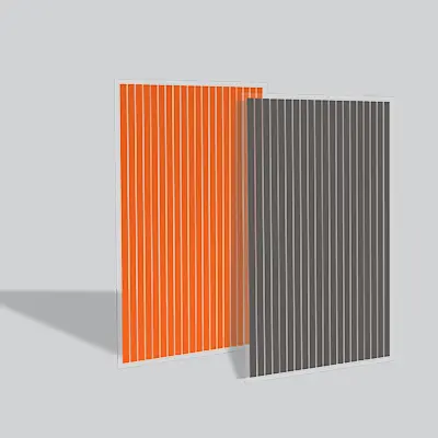see through PV glass series
