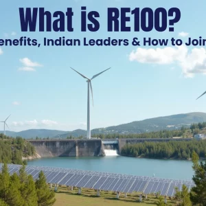 What is the RE100 initiative?