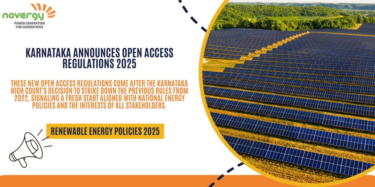 Karnataka announces open access regulations 2025