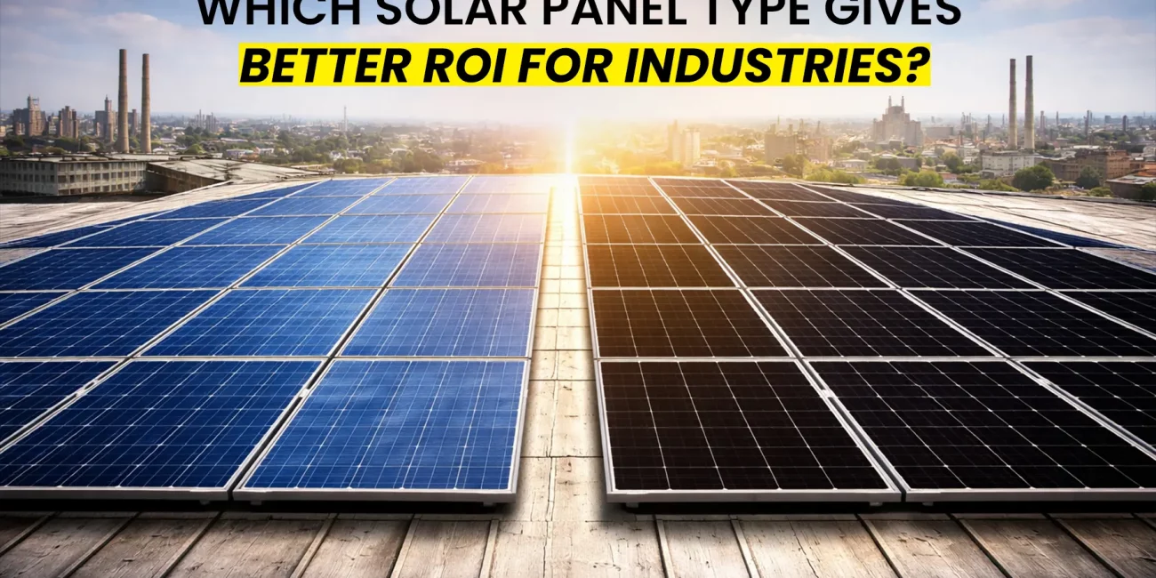 which soalr panel is the best for your industry for roi