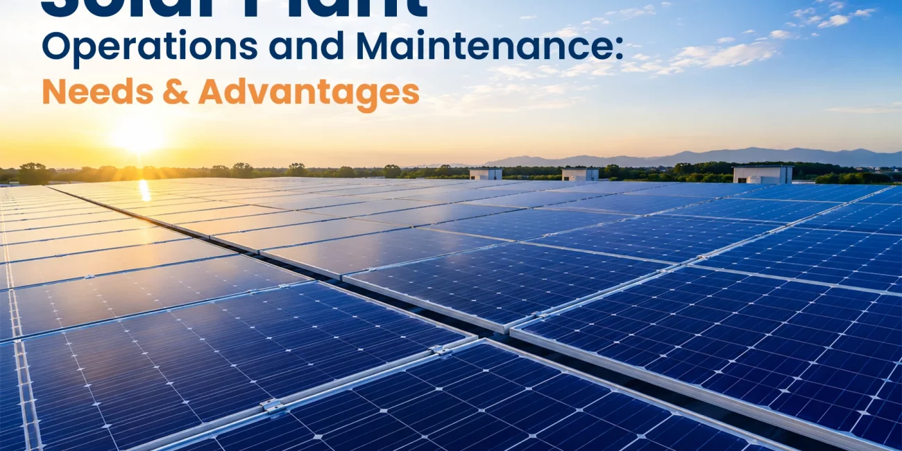 Solar plant operations and maintenance