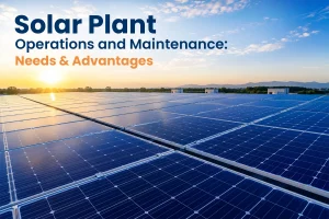 Solar plant operations and maintenance