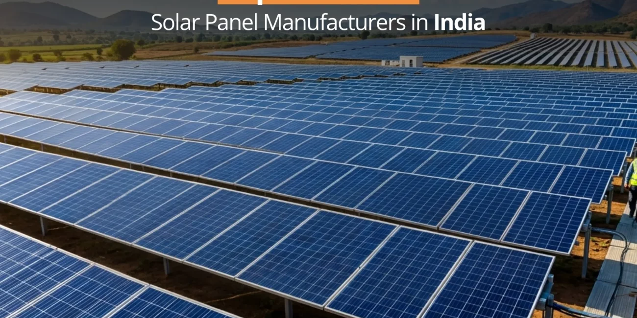 top 5 topcon solar panel manufacturers in india