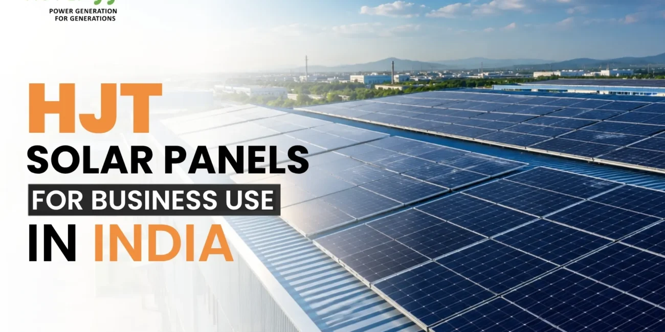 hjt solar panel manufacturer in india
