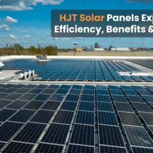 what are hjt soalr panels