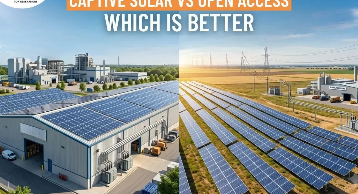 group captive solar and open access Solar