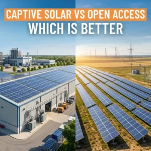 group captive solar and open access Solar