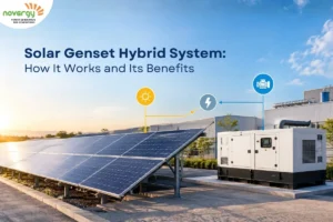 solar genset hybrid system
