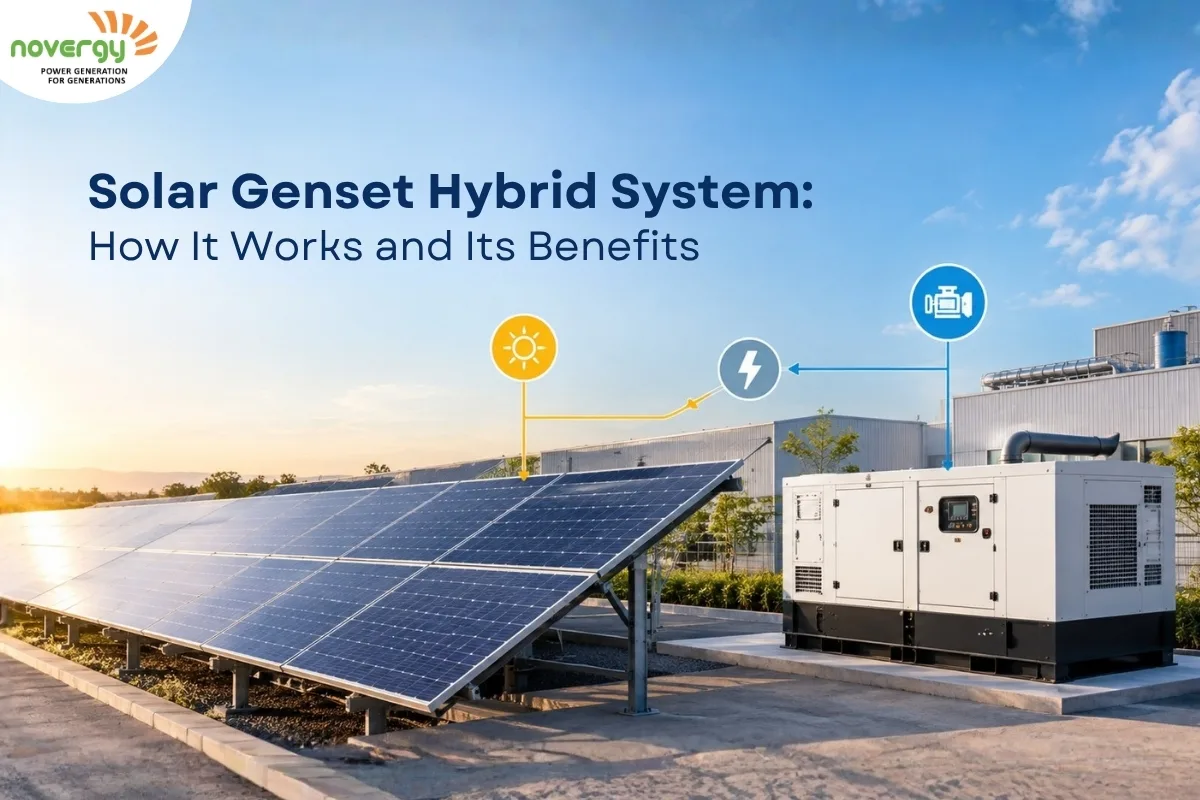 solar genset hybrid system